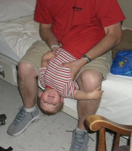 Getting some much-needed Daddy time