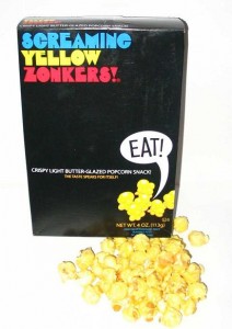 Think kettle corn. And no, Mother never let us buy any, so I had to beg it off friends at school.